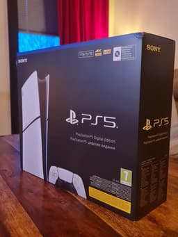 PS5 Slim Digital Edition 1TB — Brand new, sealed in box