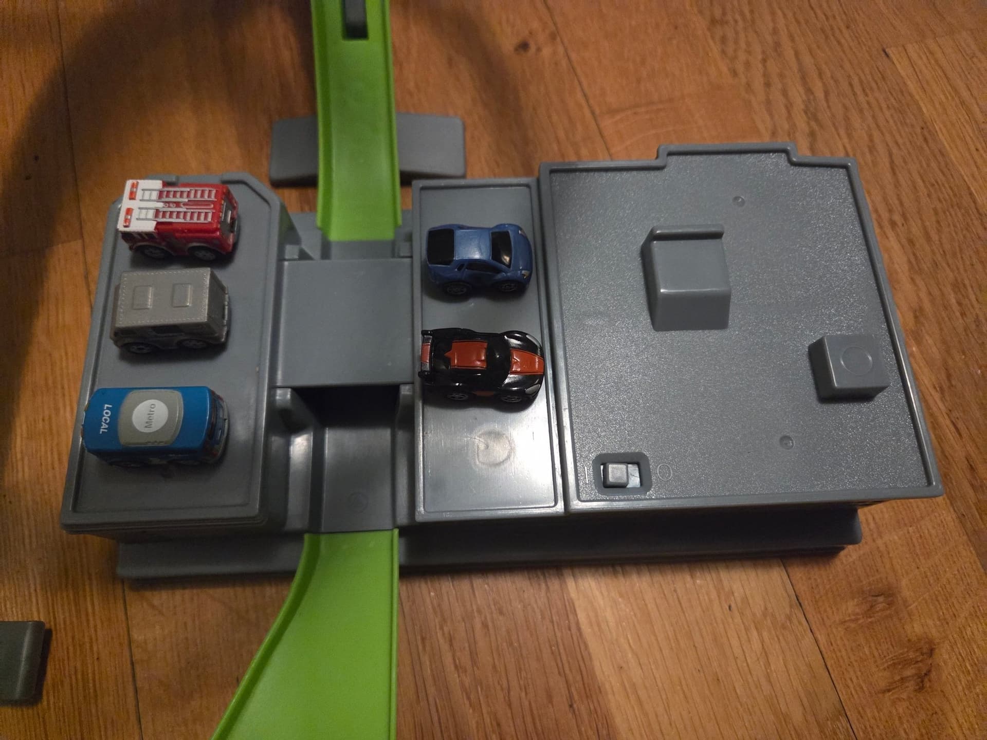 Nano Speed Super Vert Crash Set med bilar