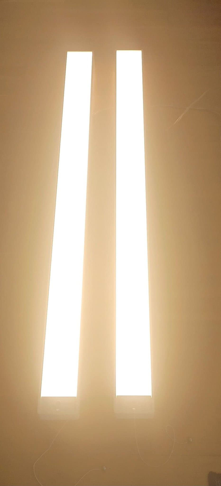 2 st Glamox C88-P LED Pendelarmaturer (48W, 1200mm)