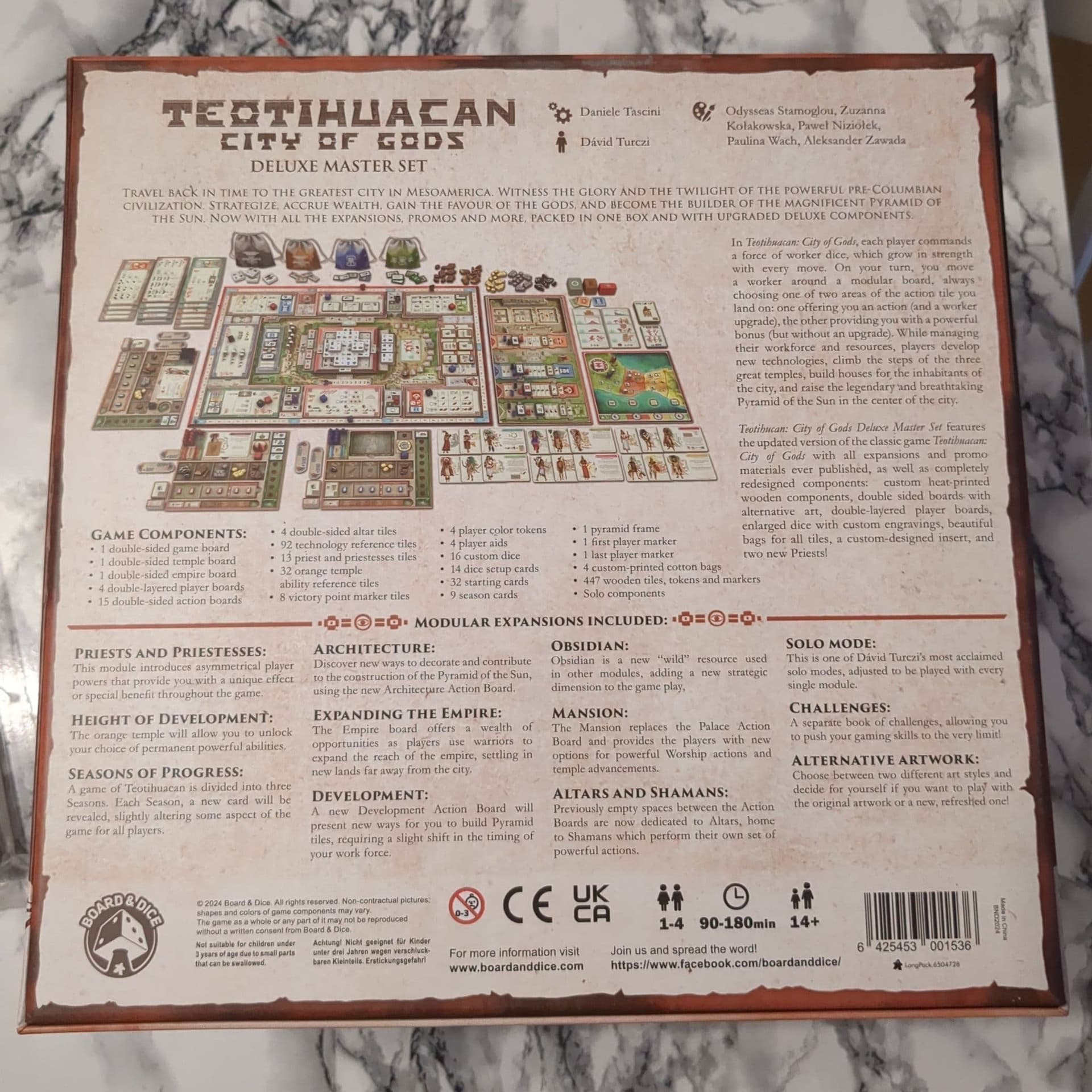 Teotihuacan City of Gods Deluxe Master Set kickstarter