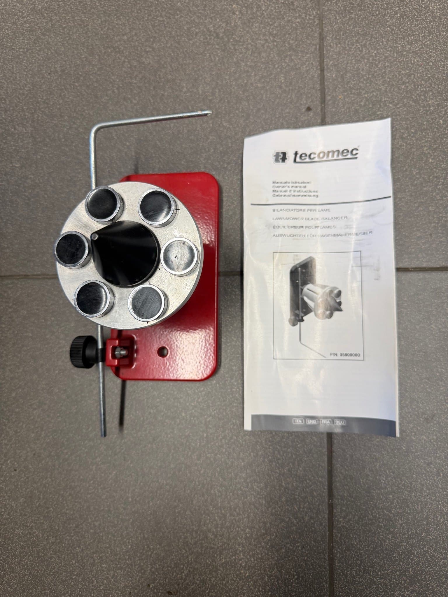 Tecomec Gräsklipparblad Balanserare