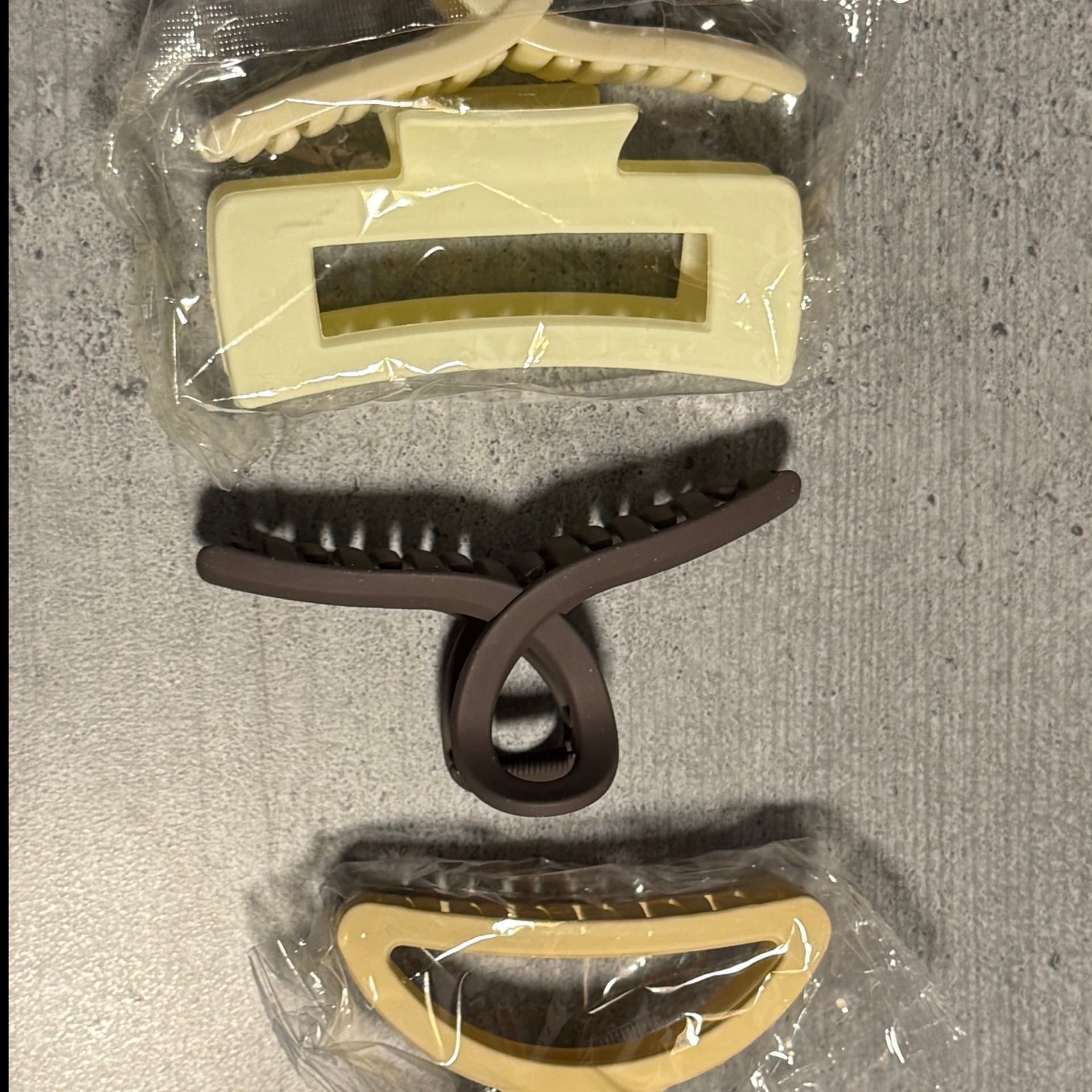 Hårklämmor, 3-pack