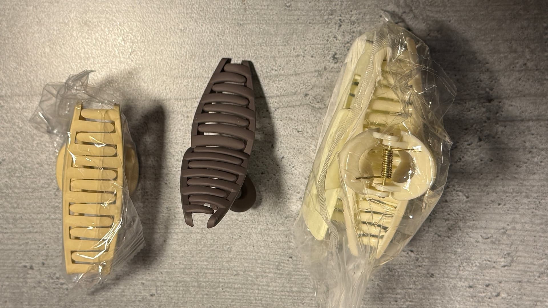 Hårklämmor, 3-pack