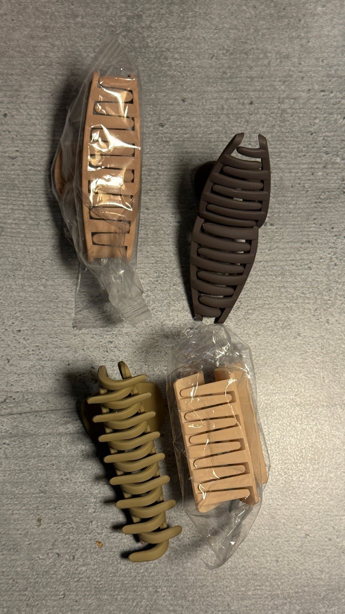 Hårklämmor, 4-pack