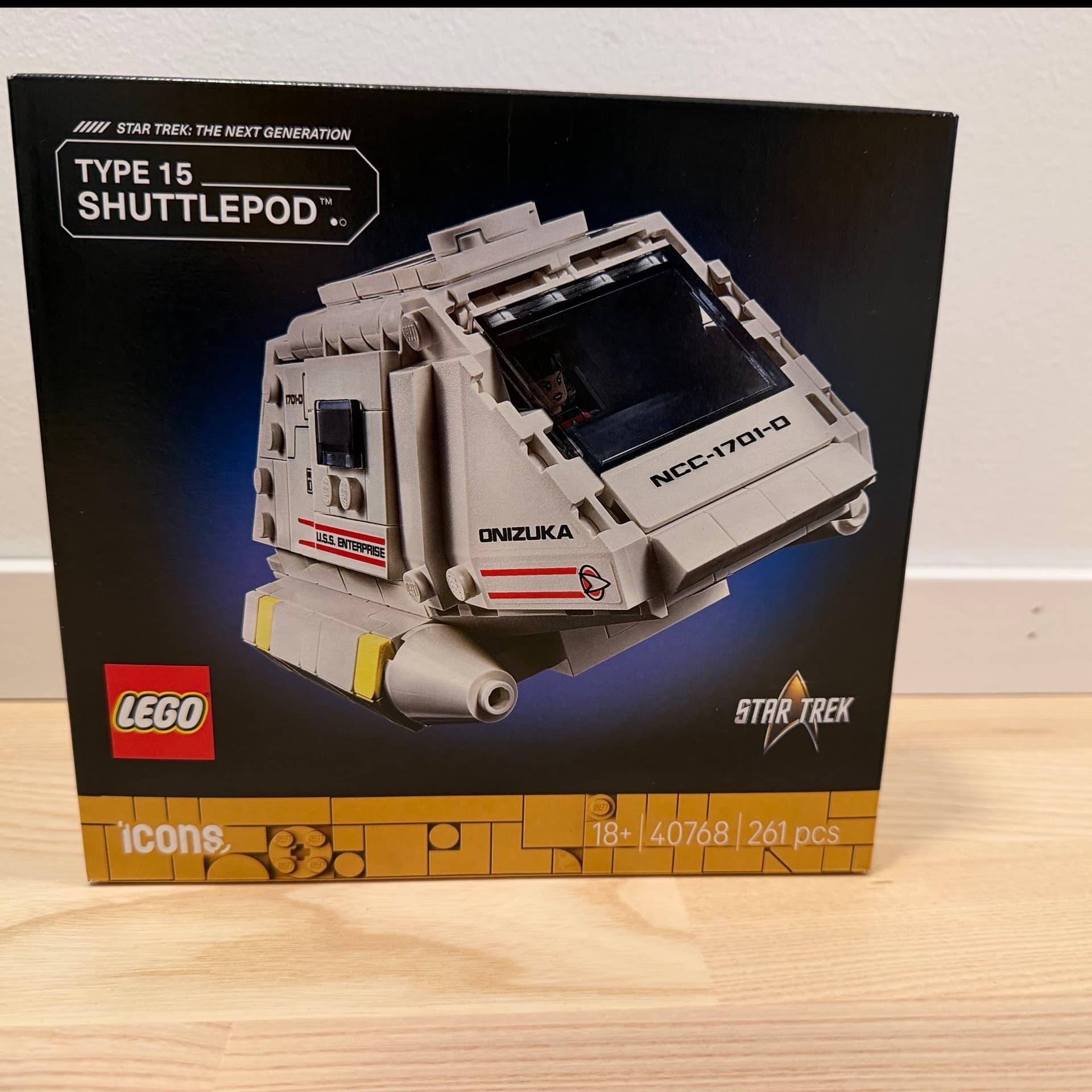 LEGO Icons 40768 Star Trek Type 15 Shuttlepod