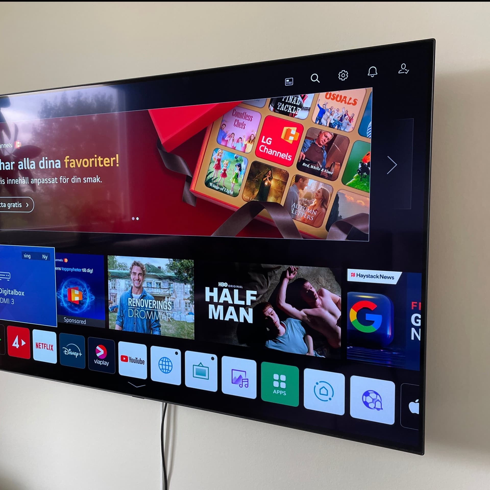 Smart TV, LG OLED48A16LA, 48 tum, 4K OLED