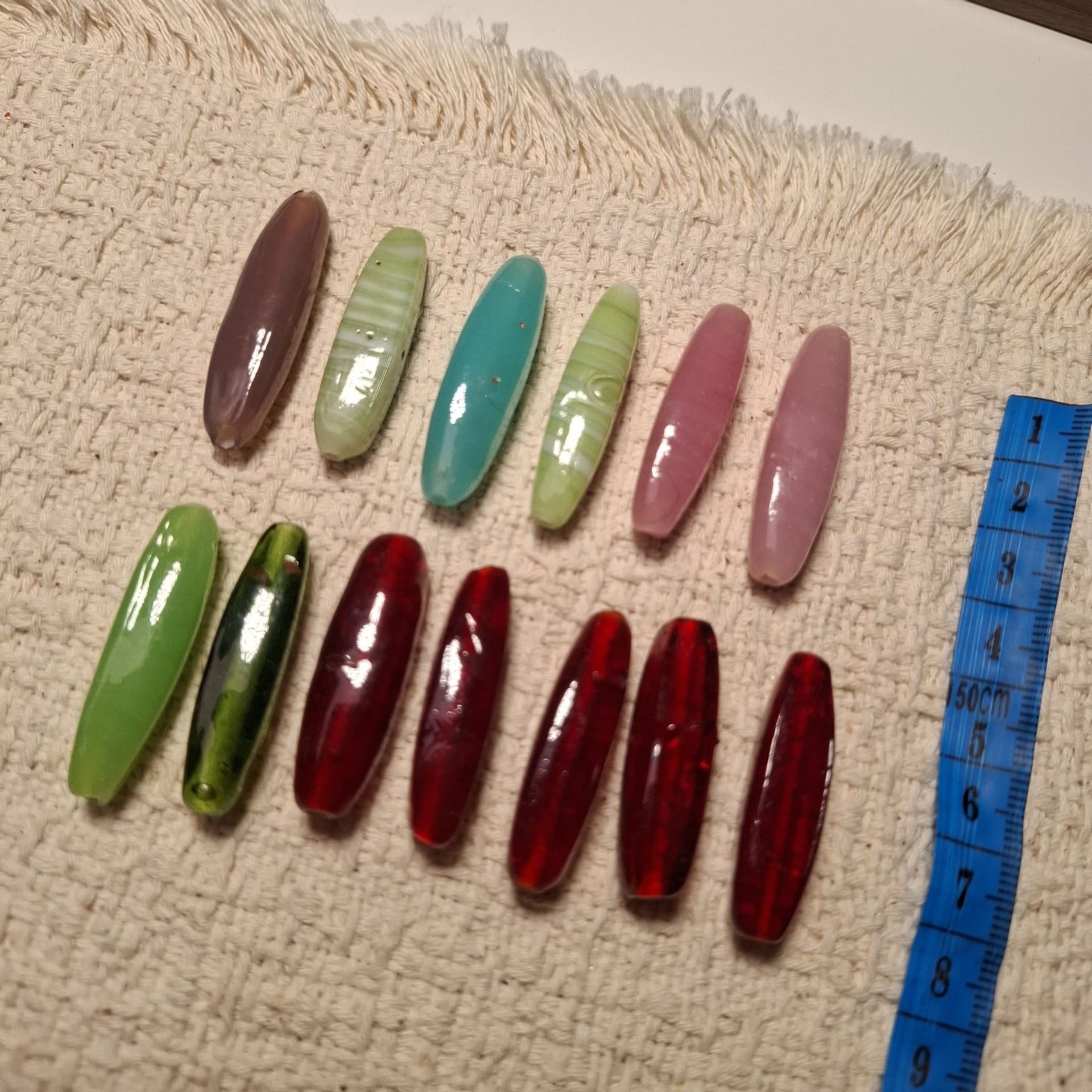 13pcs Nepalese beads 53g
