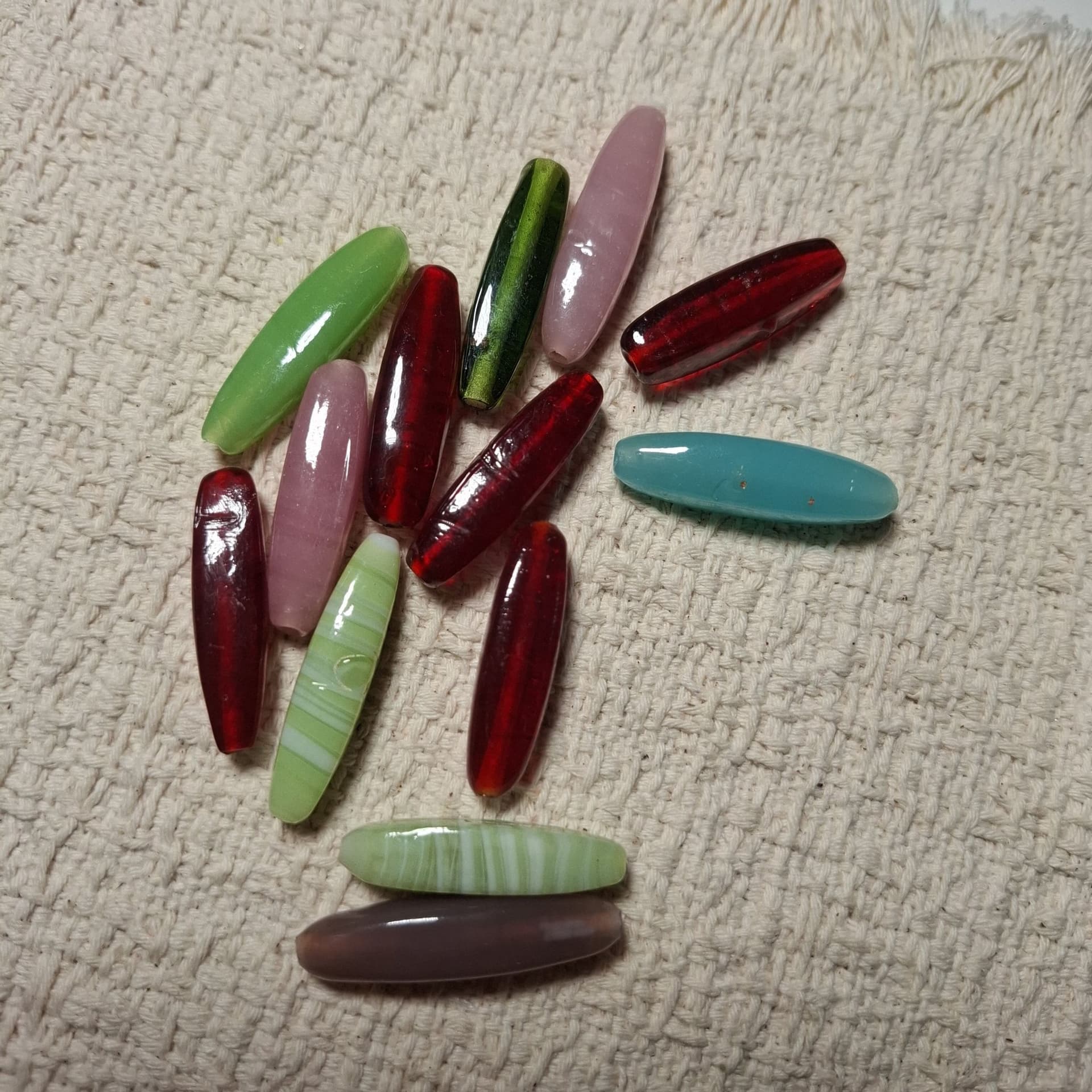 13pcs Nepalese beads 53g