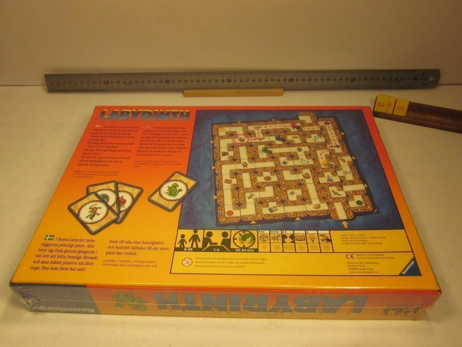 Labyrinth, Ravensburger 2002, Nytt och Inplastat