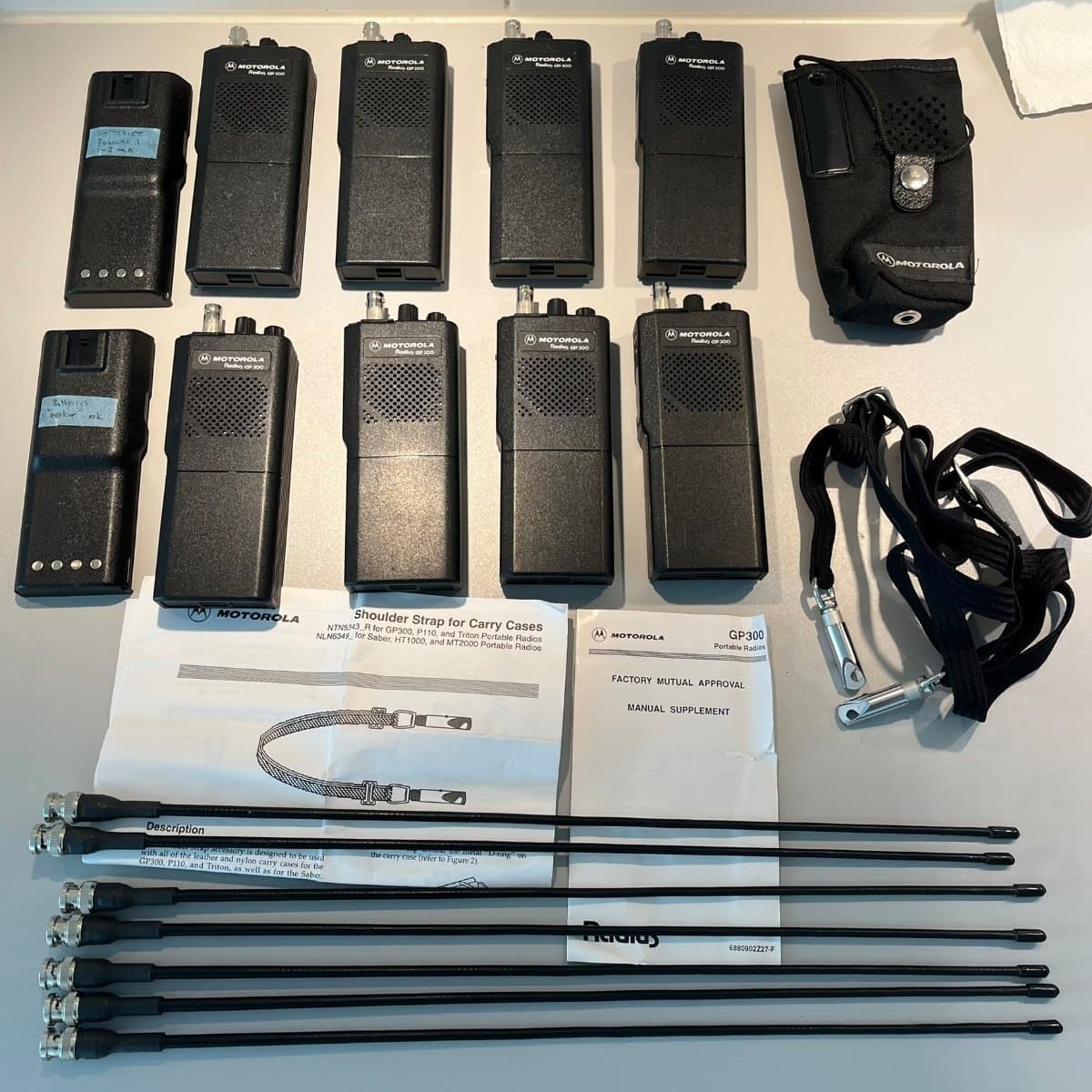 Motorola GP 300 - 151.725 MHz - 8 st!