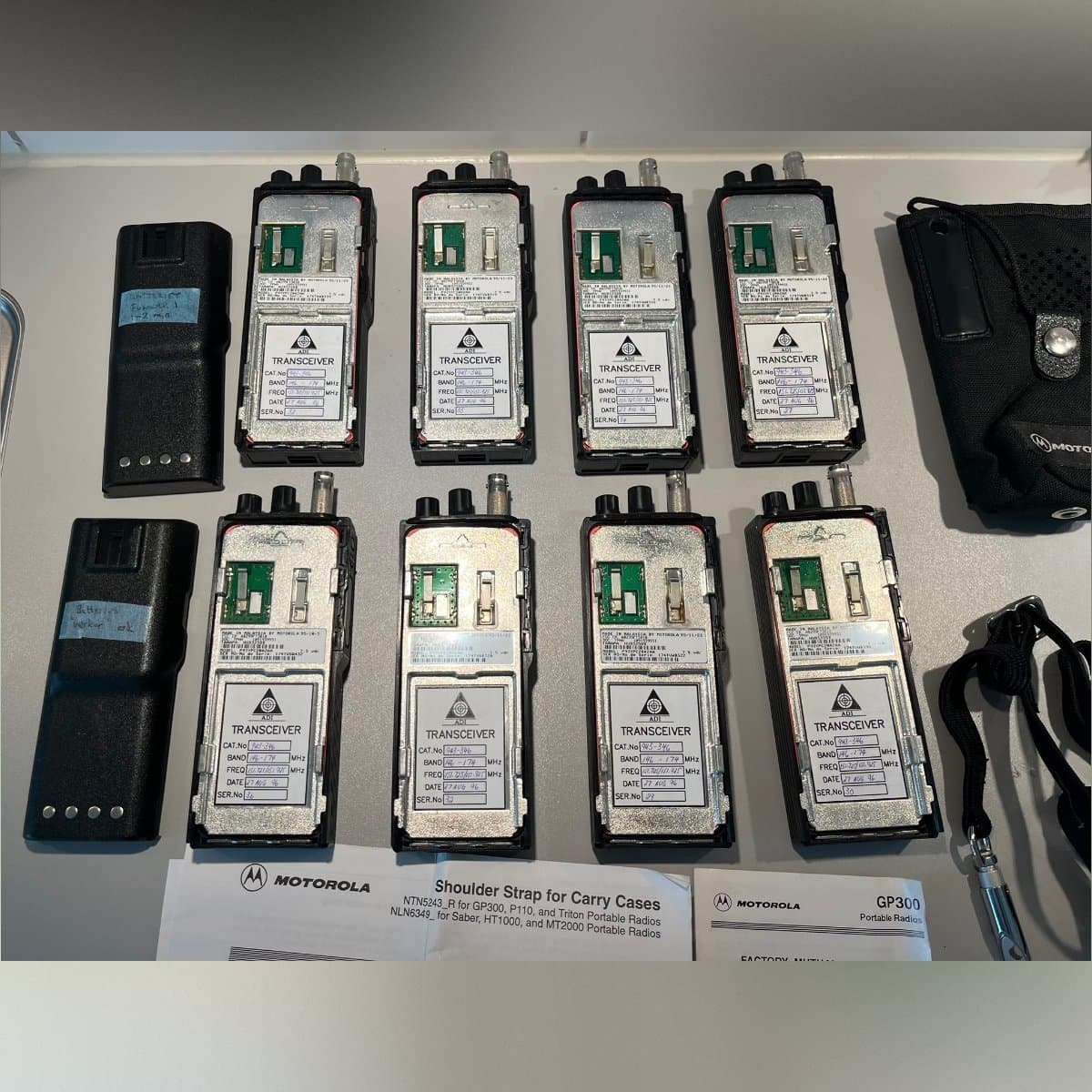 Motorola GP 300 - 151.725 MHz - 8 st!