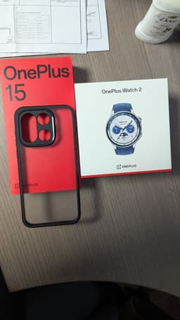 Oneplus 15 Infinite Black (16GB/512GB) + Oneplus Watch 2