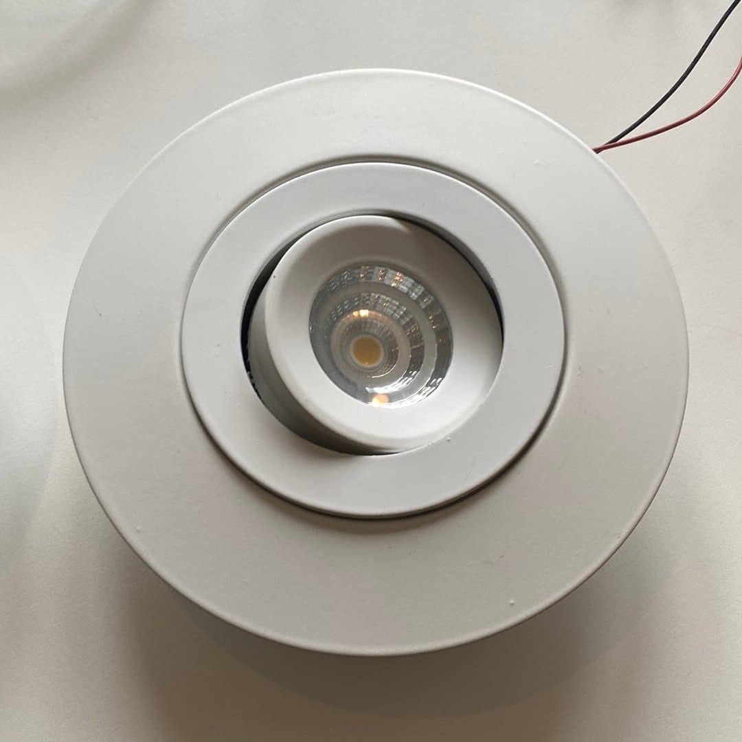 4st vita LED spotlights med drivdon