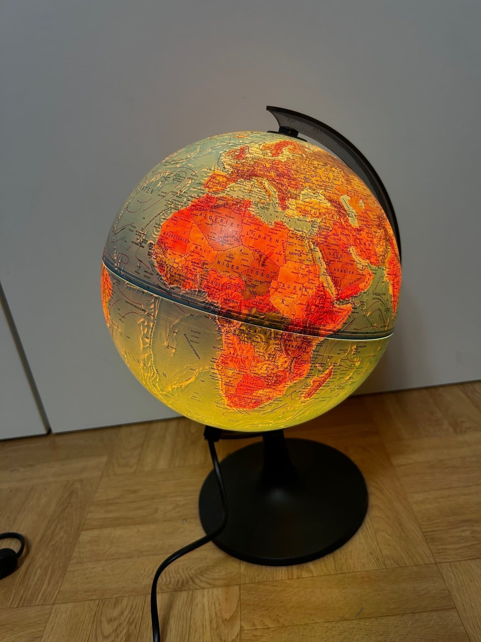 JORDGLOB, Scan-globe, Danmark, 1900-tal.