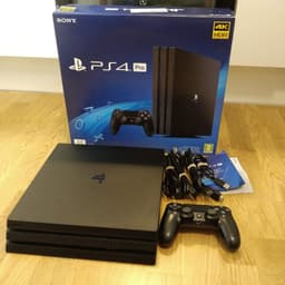Sony Playstation 4 Pro - Ny kylpasta - Med Låda, Kontroll och kablar - PS4 Pro