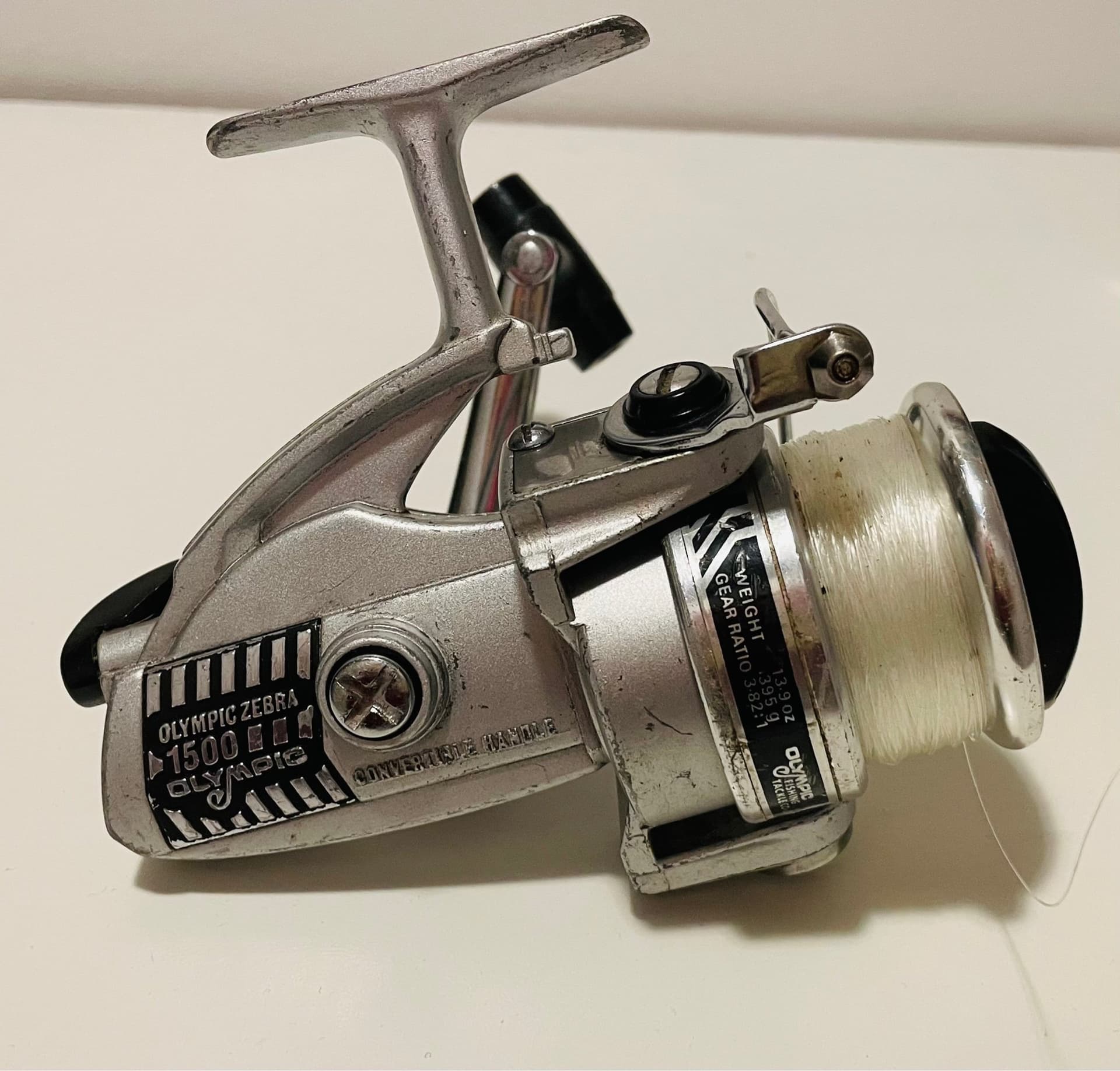 Olympic Zebra 1500 Vintage Haspelrulle