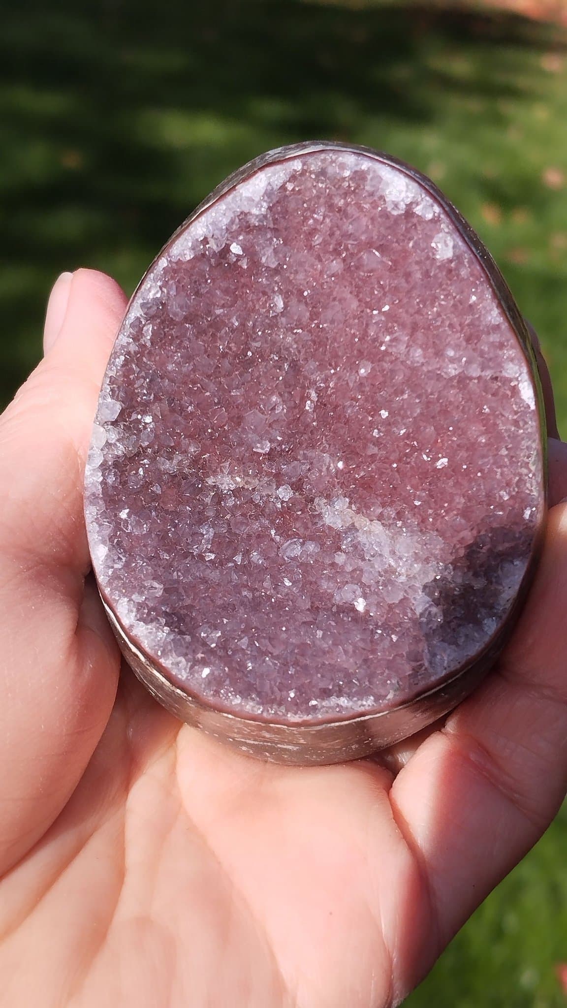 Äggformade gummigodis kristall,Crystal Cluster