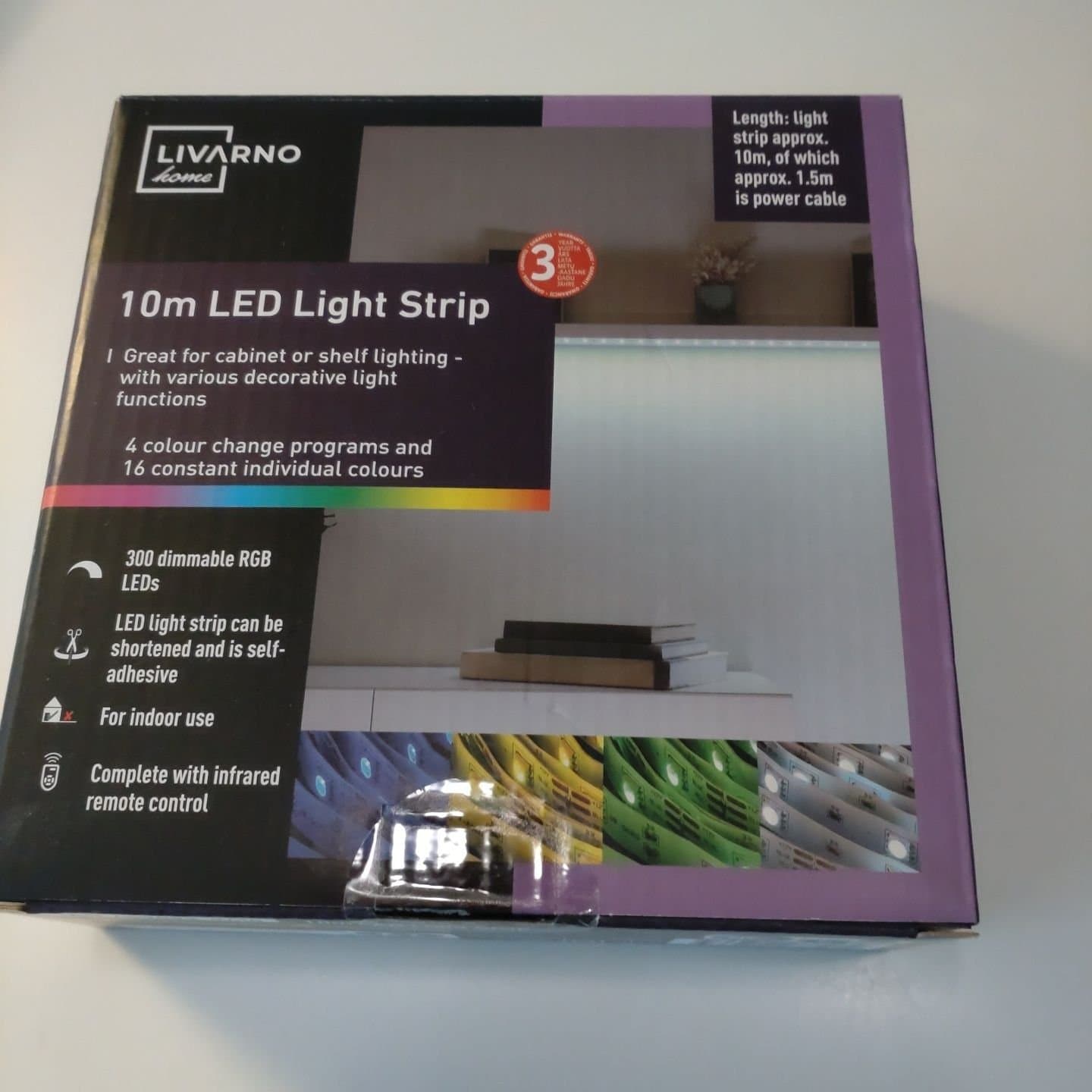 LIVARNO home 10m LED Ljuslist