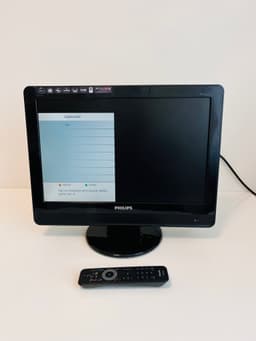 TV Philips 19,Tum 190TW9FB/00 TV-monitor Med Fjärrkontroll.