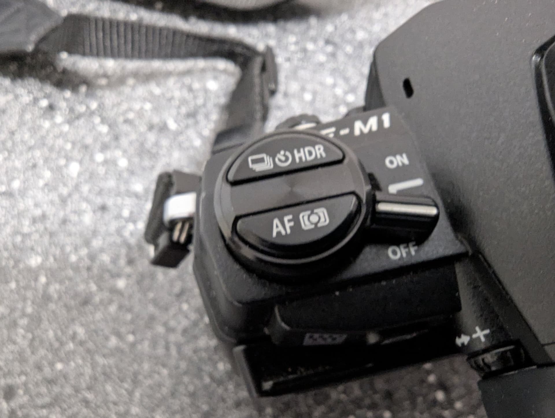 Olympus OM-D E-M1 systemkamera