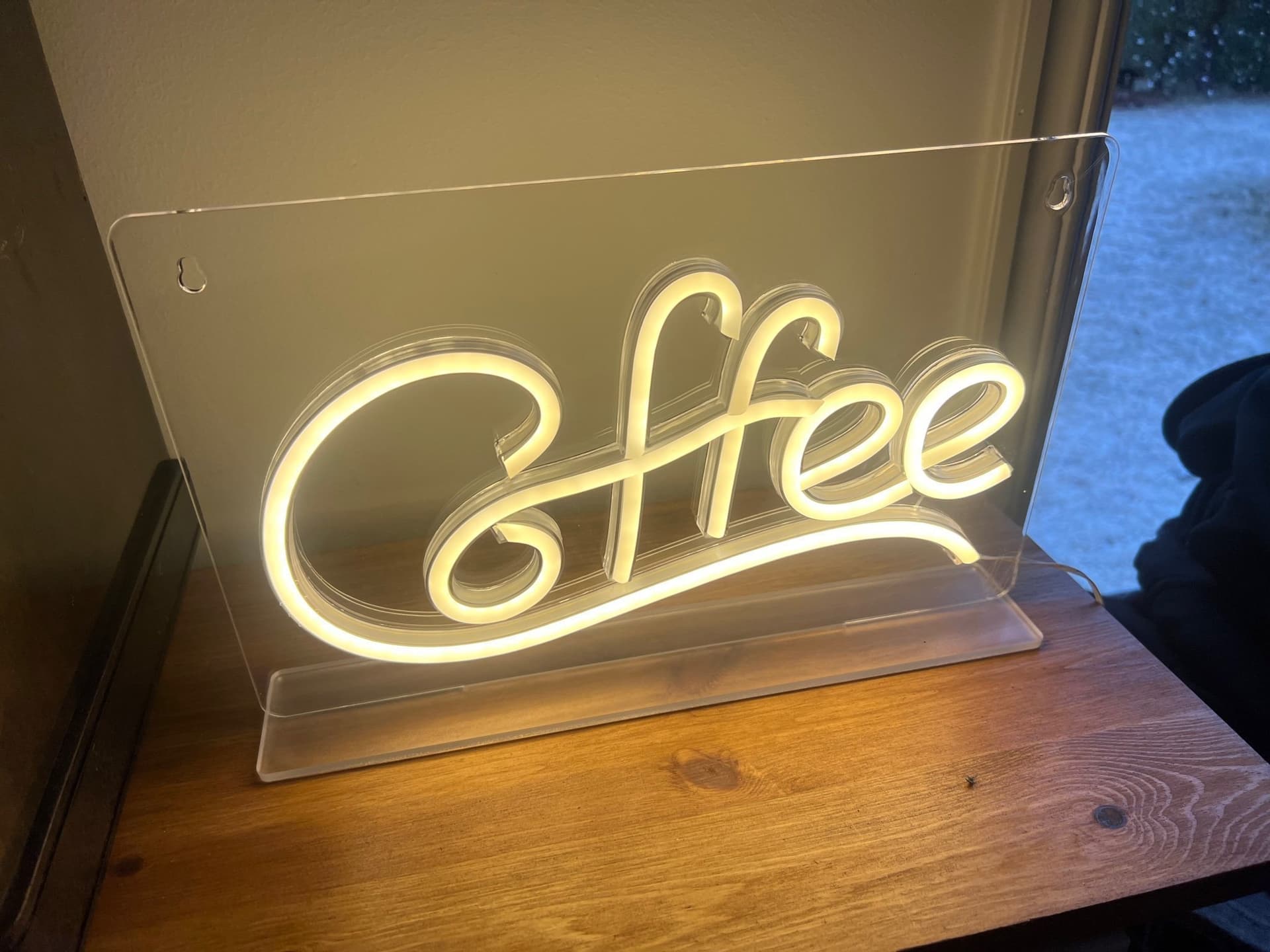 LED-skylt "Coffee" - USB-driven