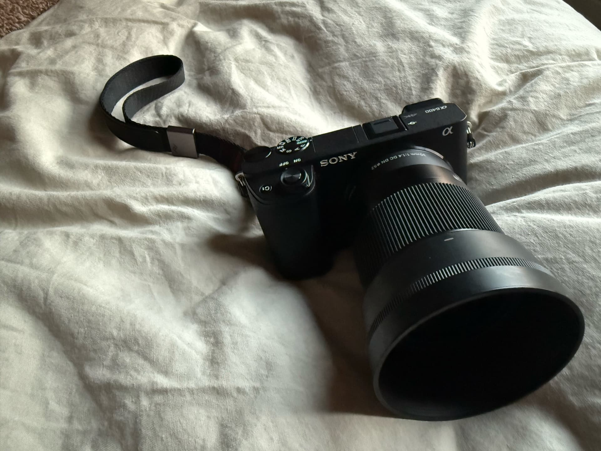 Sony A6400 med Sigma 30mm