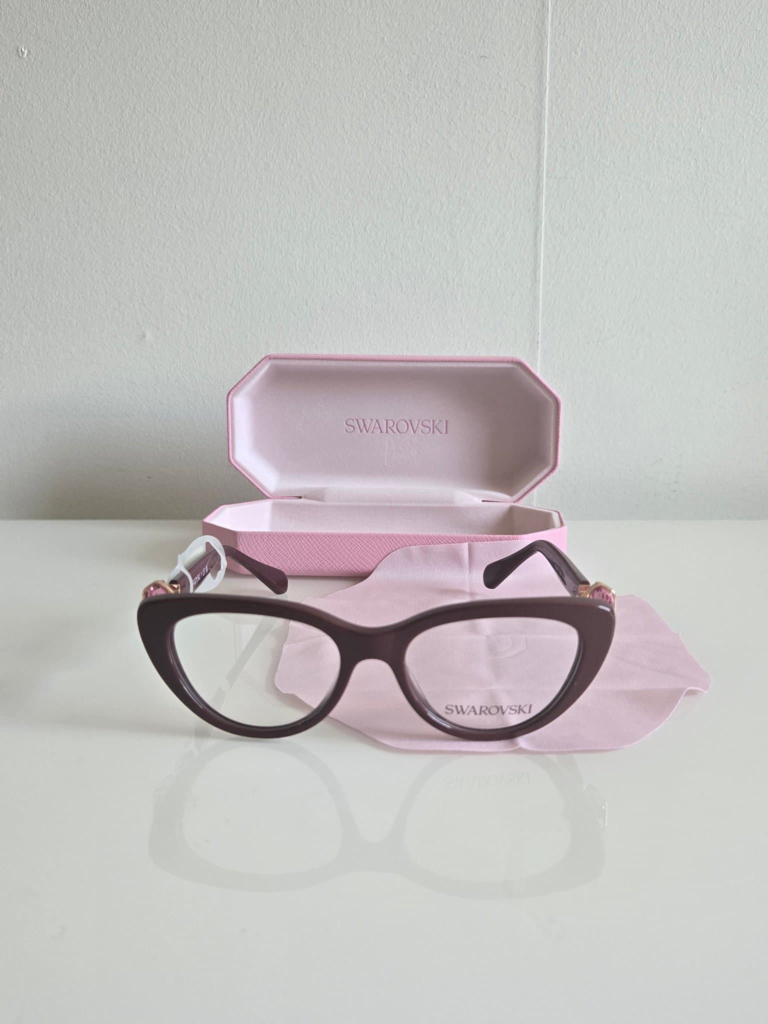 Swarovski glasögonbågar