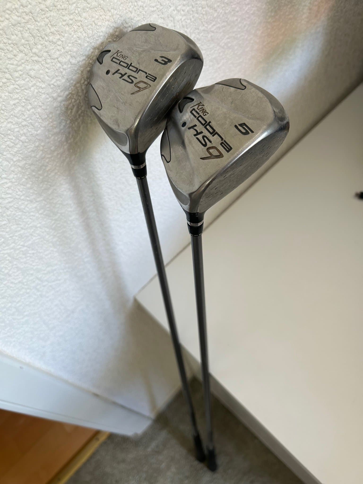 King Cobra HS9 Golfklubbor - 3 och 5 Fairway Woods