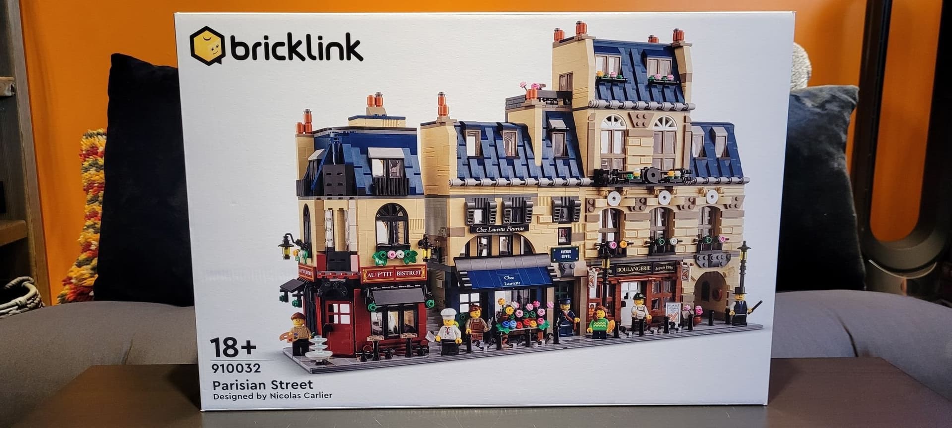 LEGO BrickLink BDP-S1 "910032 - Gata i Paris" (NY & OÖPPNAD)
