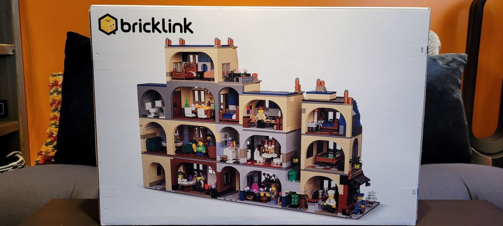 LEGO BrickLink BDP-S1 "910032 - Gata i Paris" (NY & OÖPPNAD)