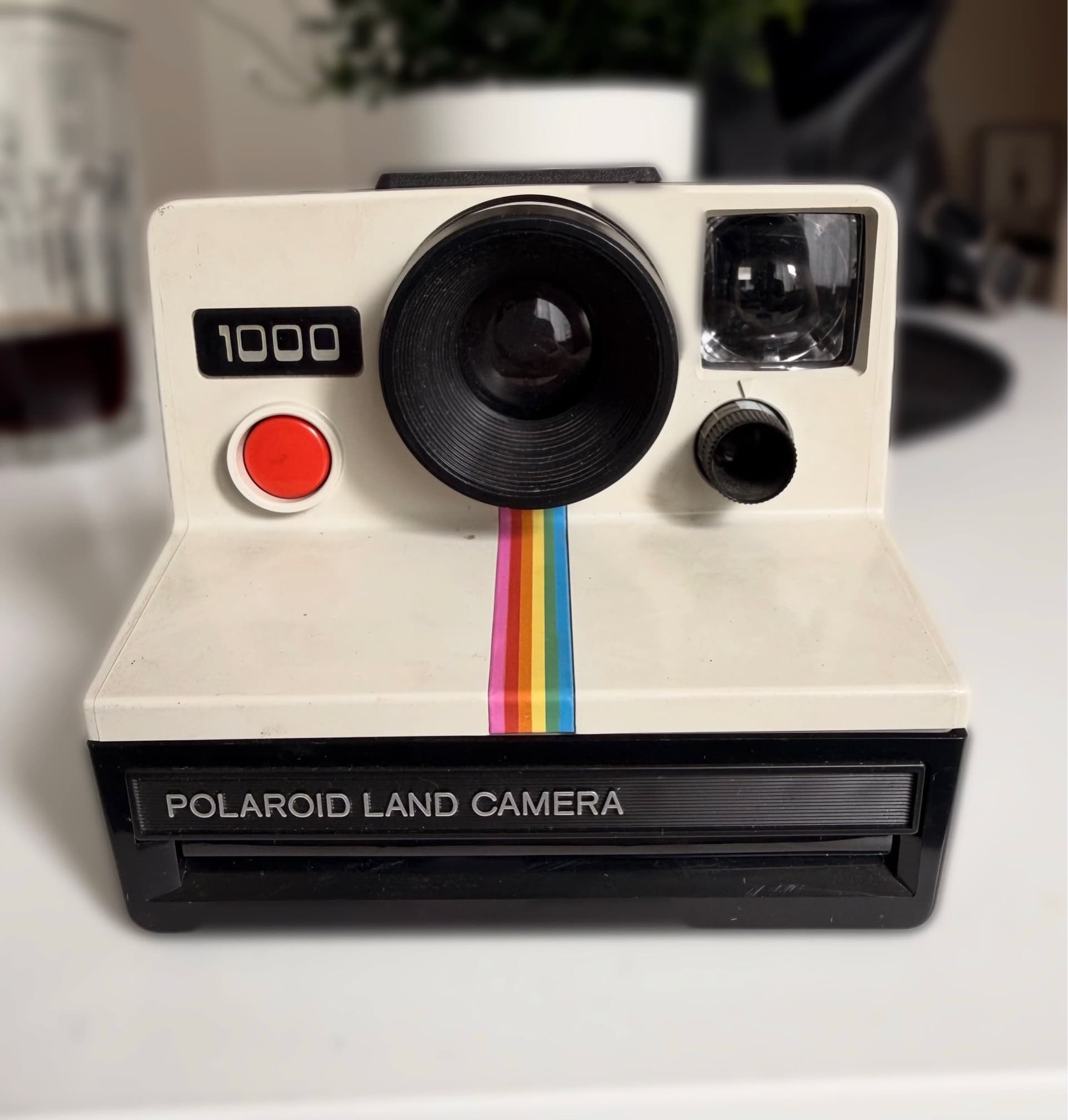 Polaroid Land Camera 1000 – Vintage Instantkamera – SX-70 – Retro/Samlarobjekt