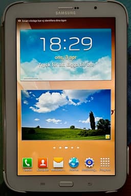 Samsung Galaxy TAB 8 / Note 8 Nollställd