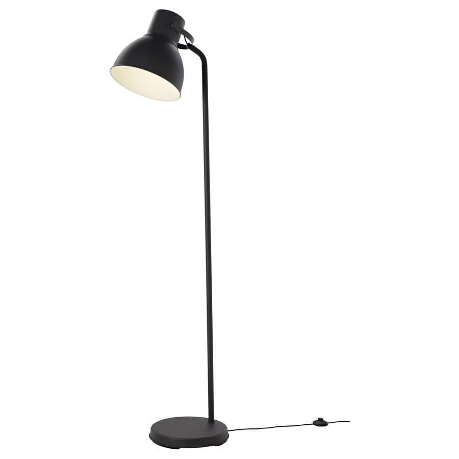 IKEA HEKTAR Golvlampa, mörkgrå