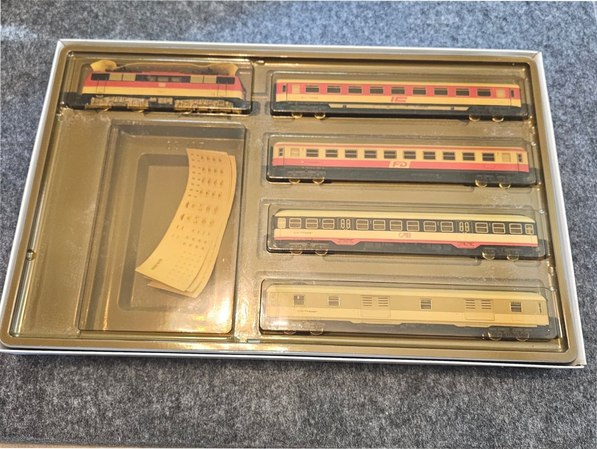 Märklin H0 2859 Modelltågset med ellok och vagnar