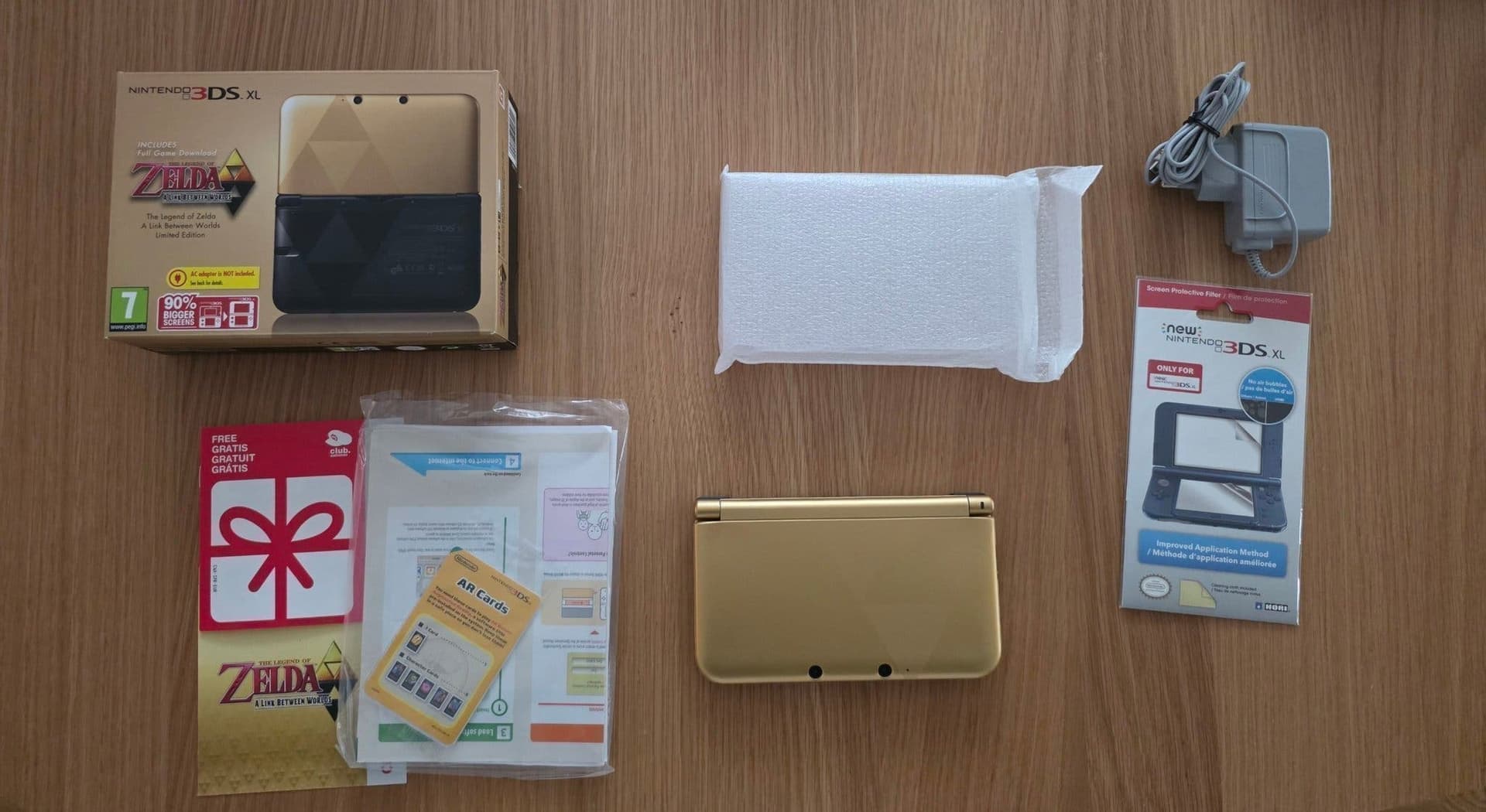 Nintendo 3DS XL Zelda A Link Between Worlds Limited Edition HELT NY!