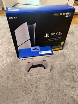 Sony Playstation 5 Digital Edition med handkontroll