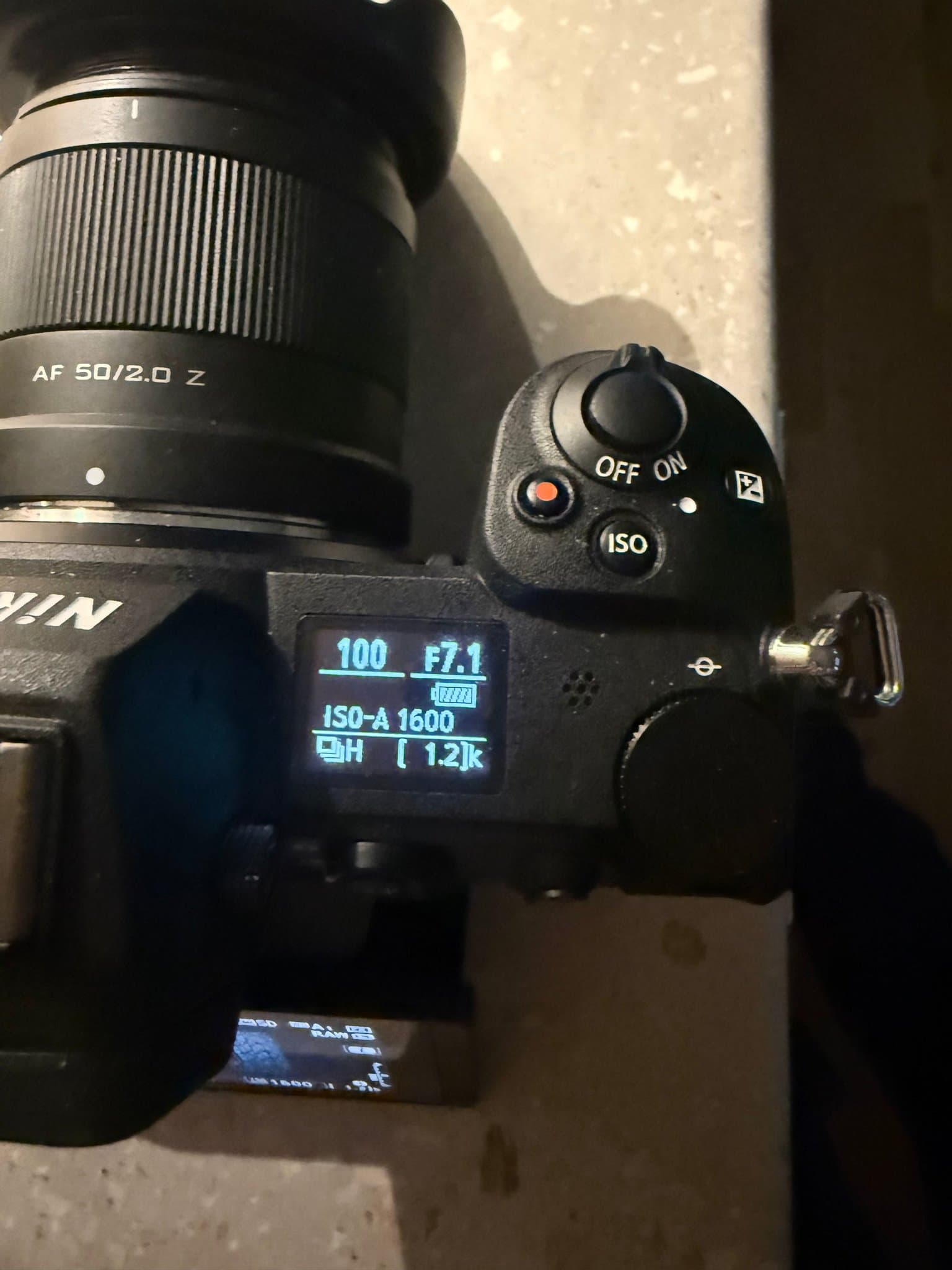 Nikon z6ii med viltrox objektiv