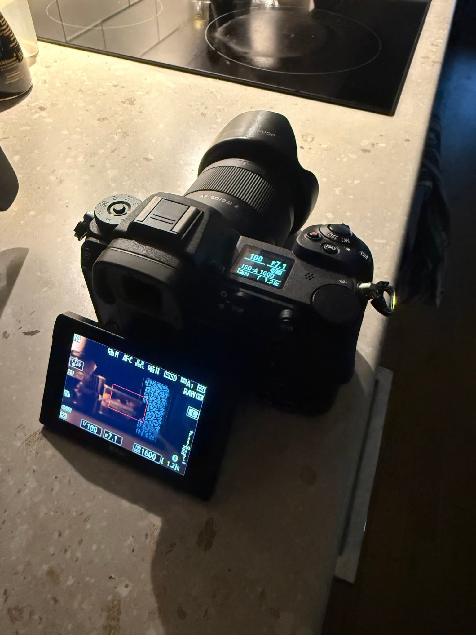 Nikon z6ii med viltrox objektiv