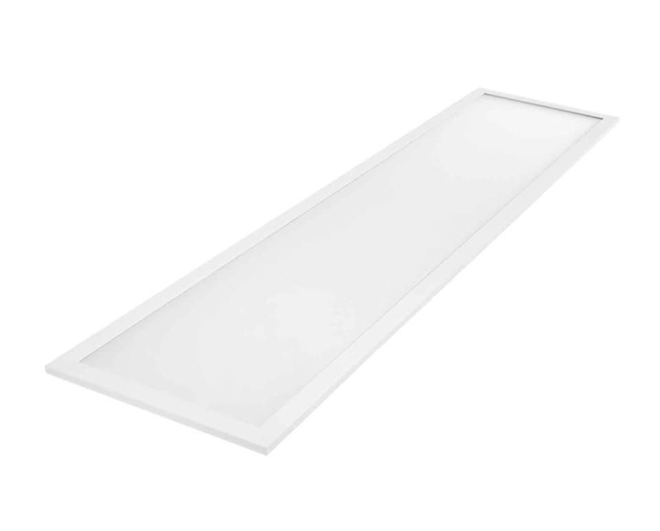 LED panel 120x30 cm 40W med ram, neutralvit