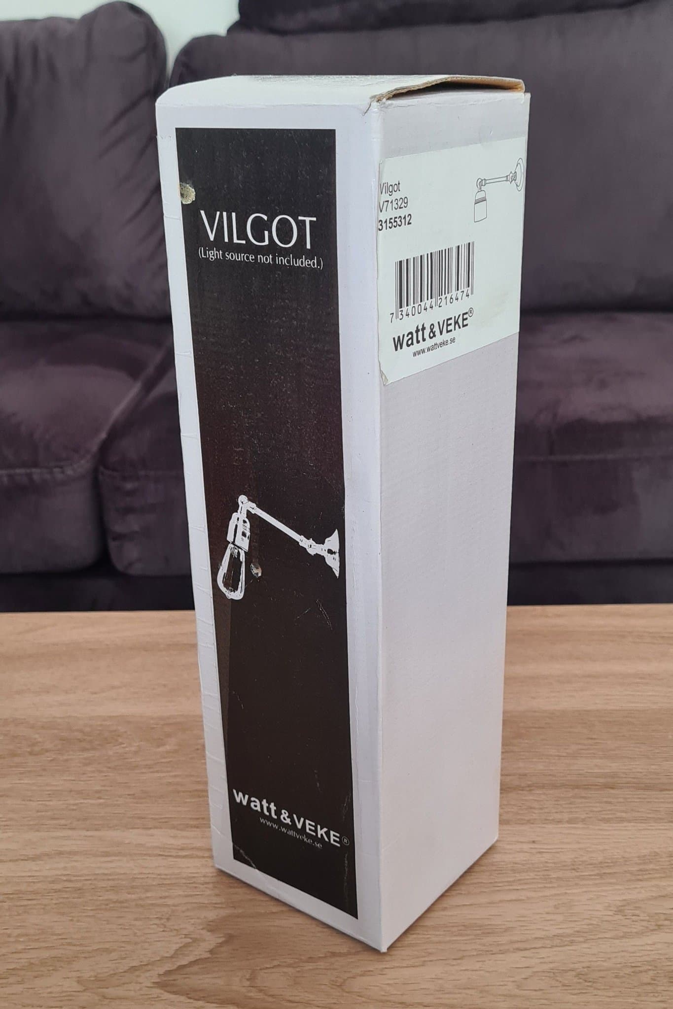 Vägglampa Vilgot Watt & Veke