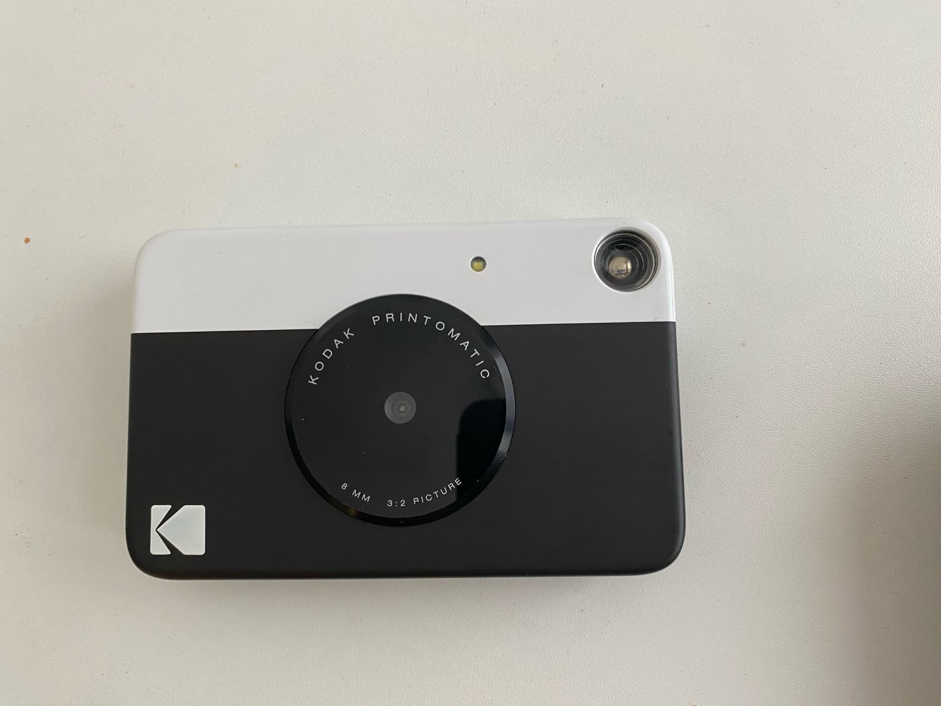 Kodak Printomatic med originalfodral, laddkabel, kartong och tillbehör