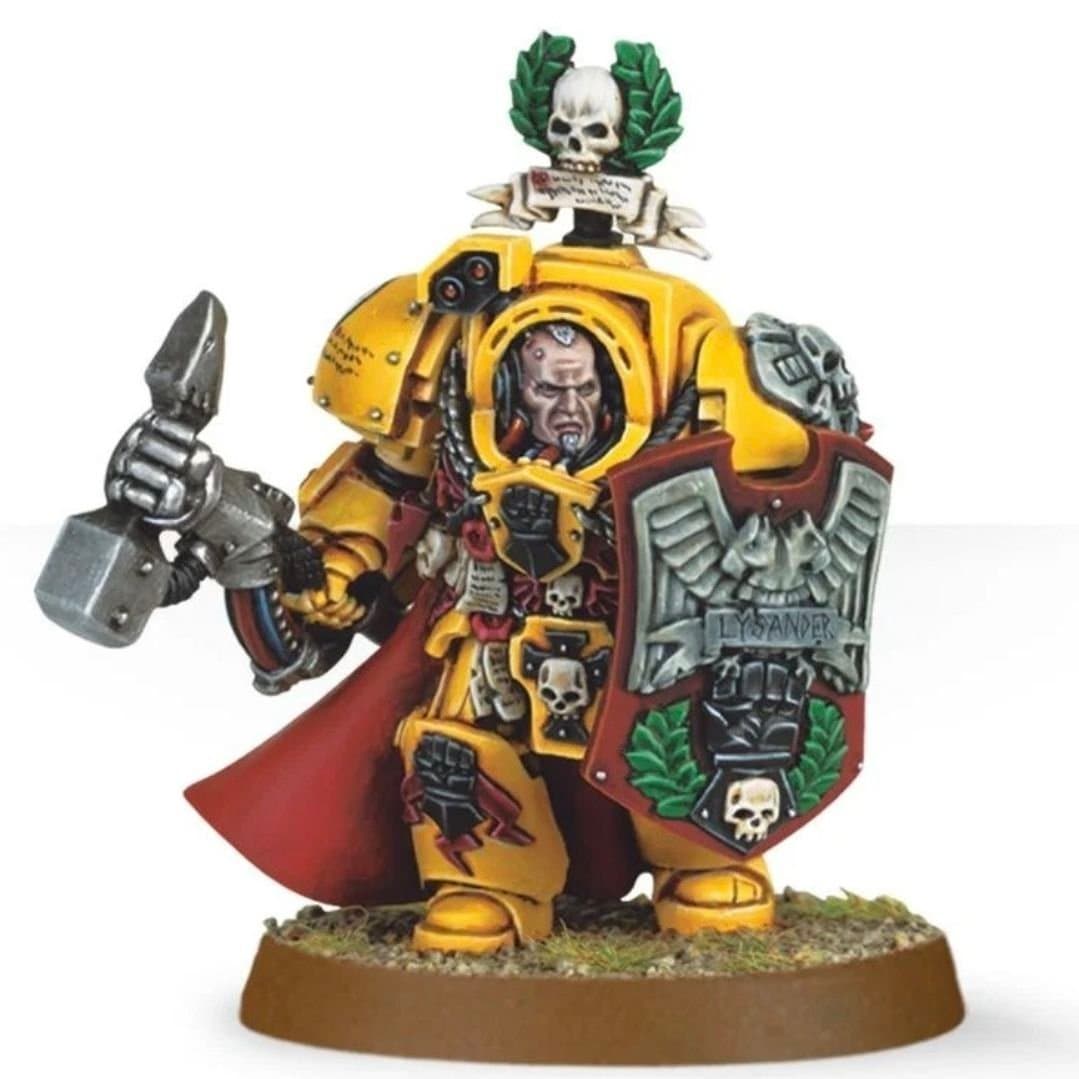 Warhammer 40,000 Captain Lysander Space Marines