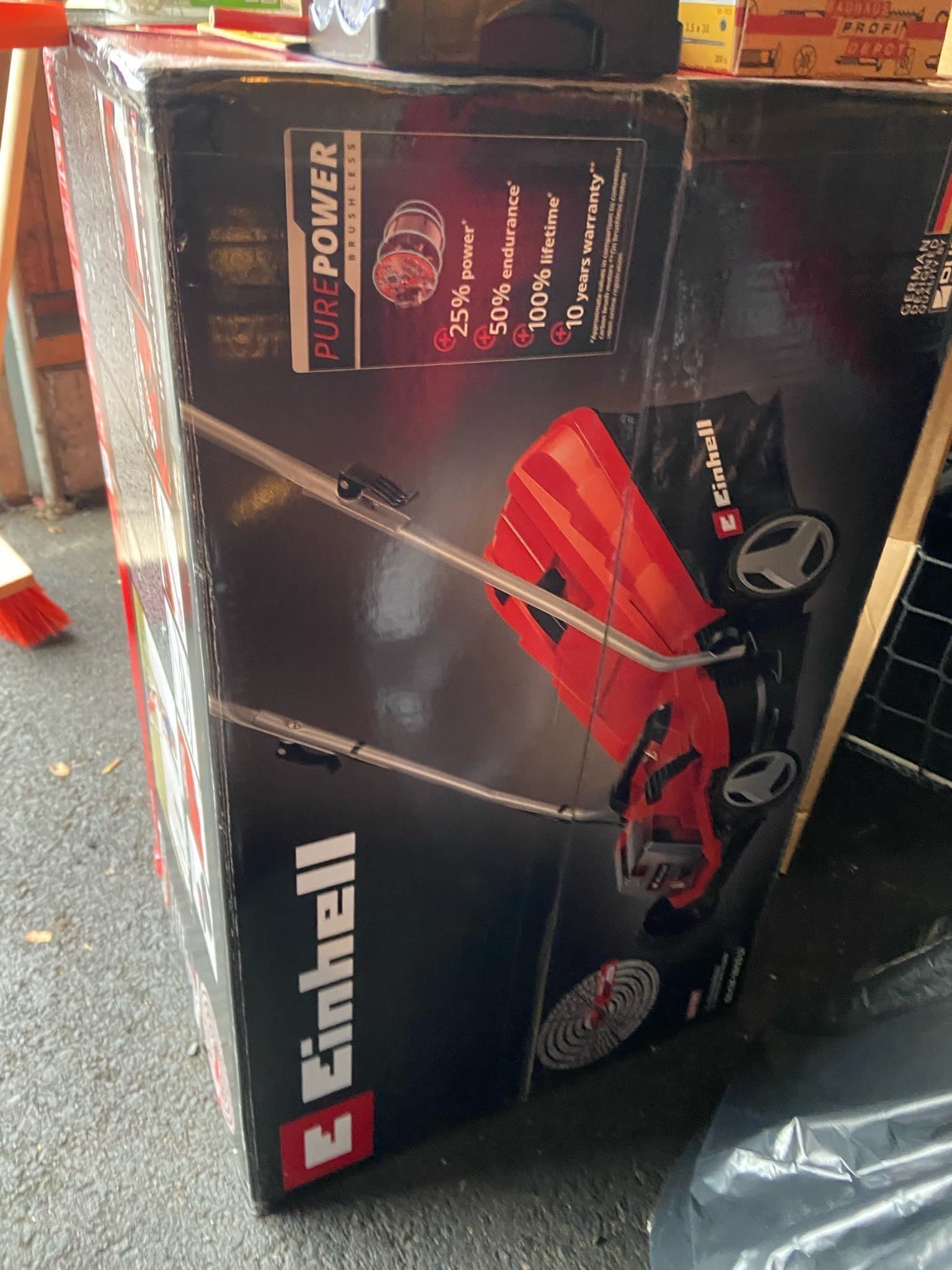 Sladdlös gräsklippare GE-CM 18/33 Li (1x4,0Ah)