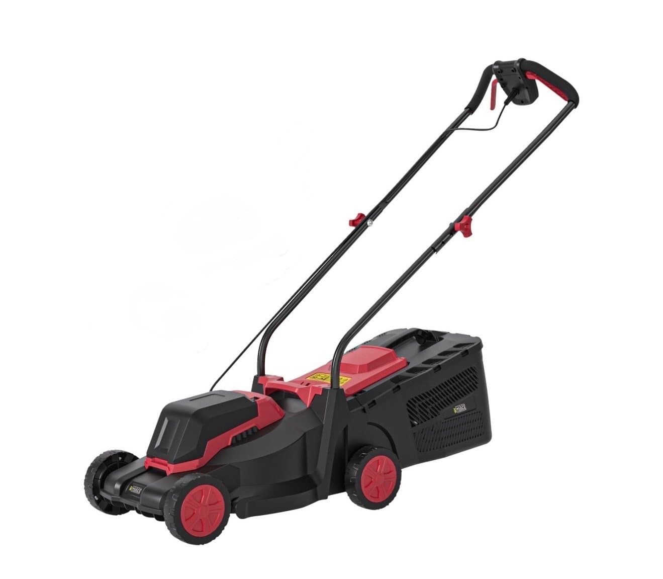 Batteridriven 18 V gräsklippare med uppsamlare