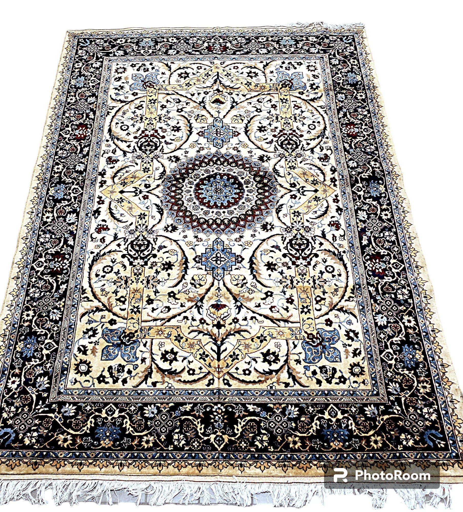 Orientalisk Matta handknutted Afghan ull