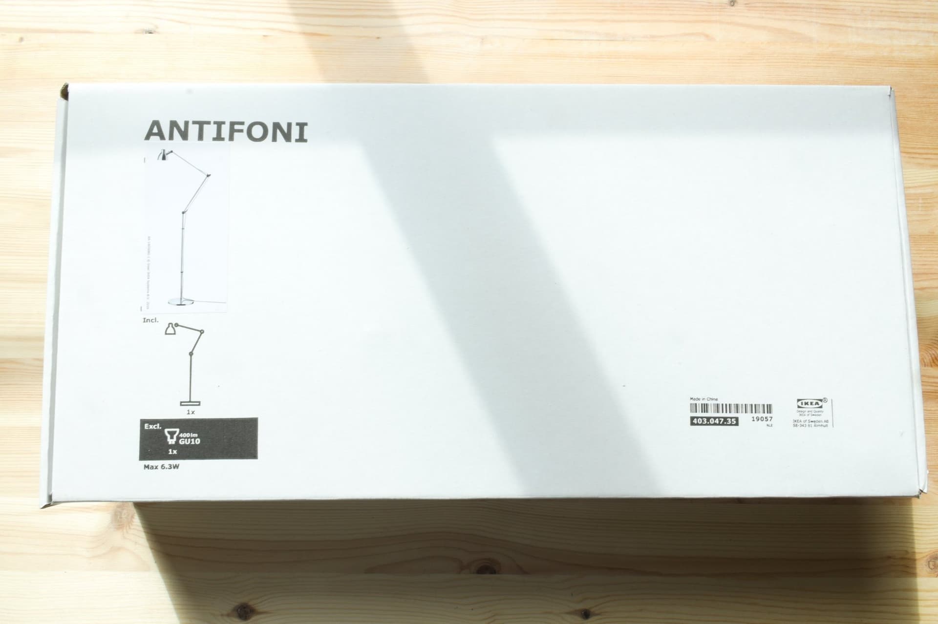 IKEA ANTIFONI Golvlampa