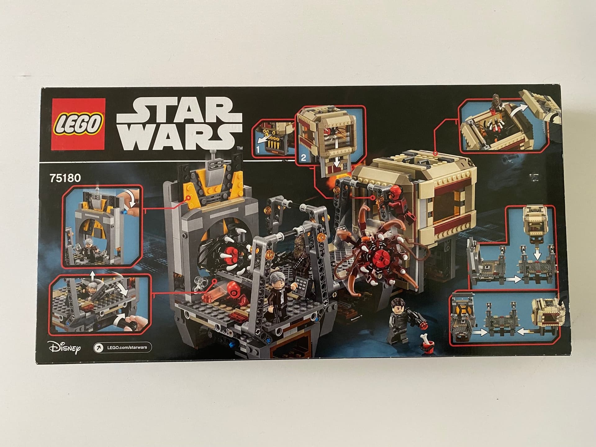 LEGO Star Wars Rathtar Escape 75180 oöppnad