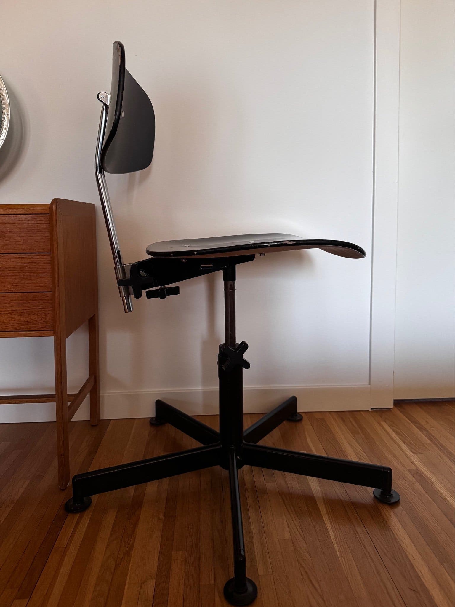 Vintage 1970s IKEA "Kevi" Style Task Chair