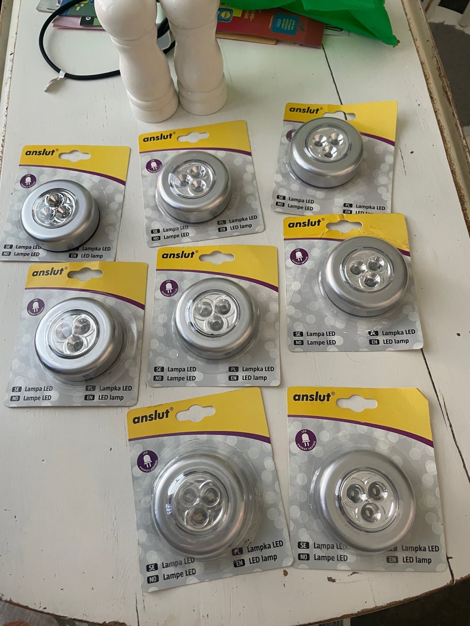 Nya Anslut LED-lampor, 8 st, Jula