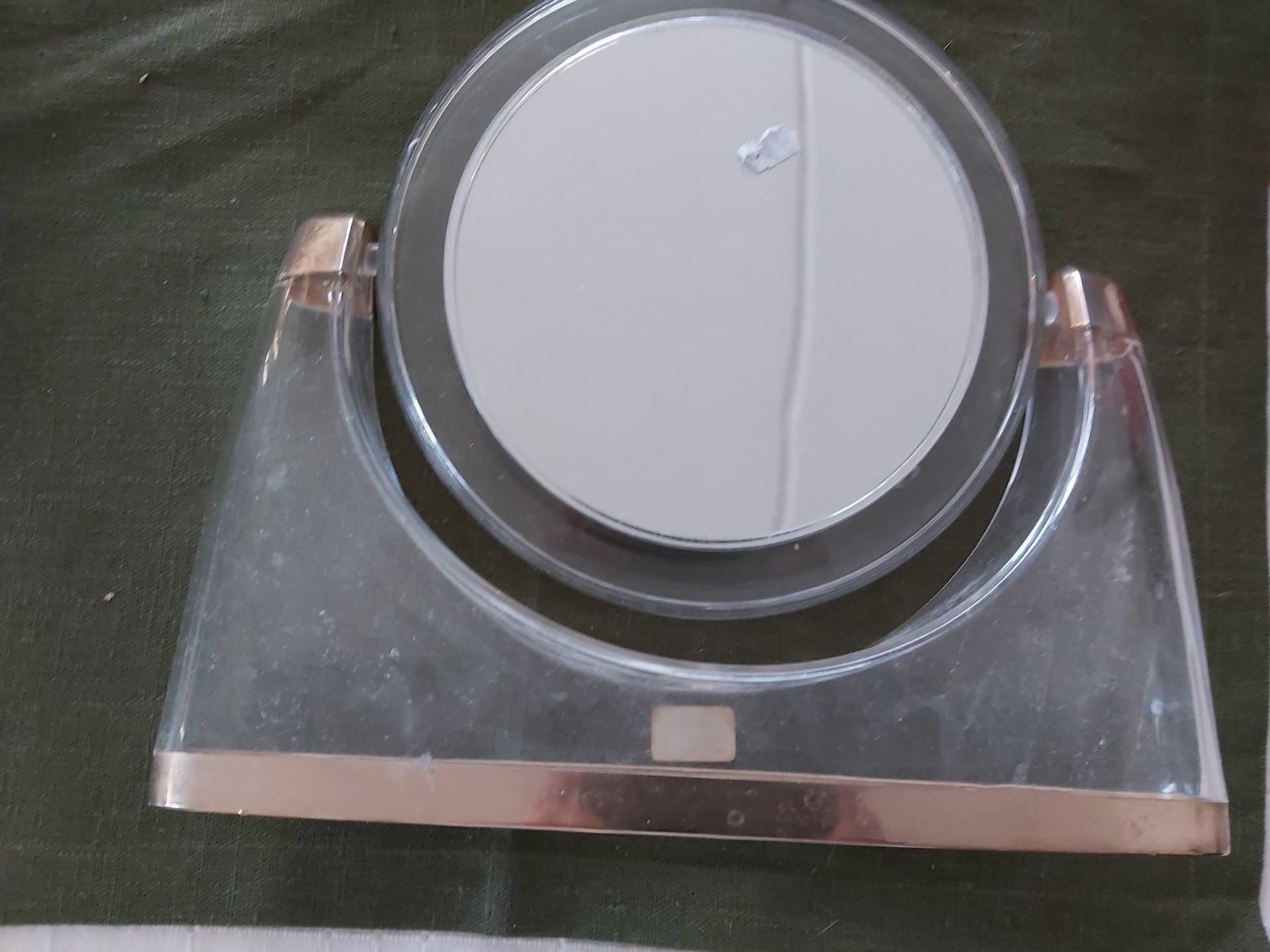 Original vintage Art Deco Bordspegel med 22 Karat Guldpläterad